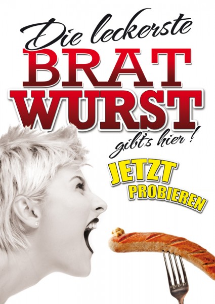 Bratwurst Plakat 03