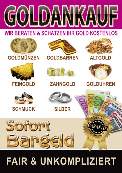 Goldankauf Poster 11