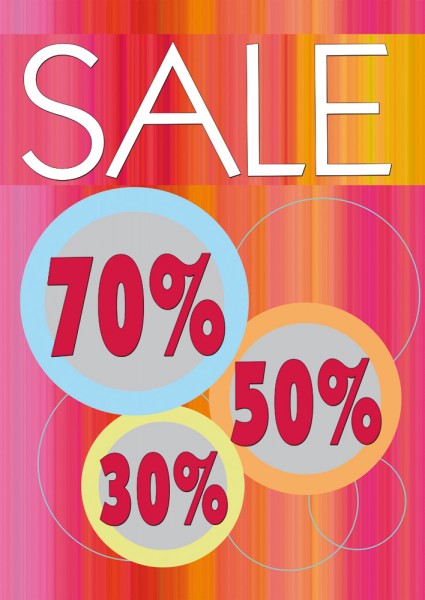 Sale | Rabatt Poster / Plakat 03