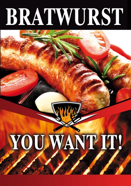 Bratwurst Plakat 04