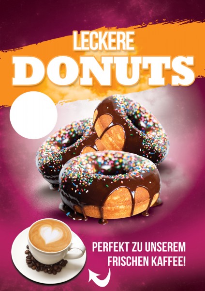 Donut Plakat Motiv 02
