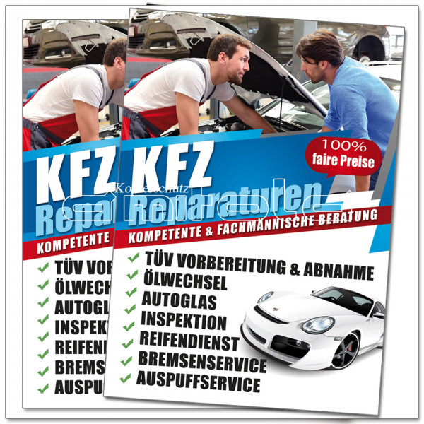 KFZ Plakat Motiv 2